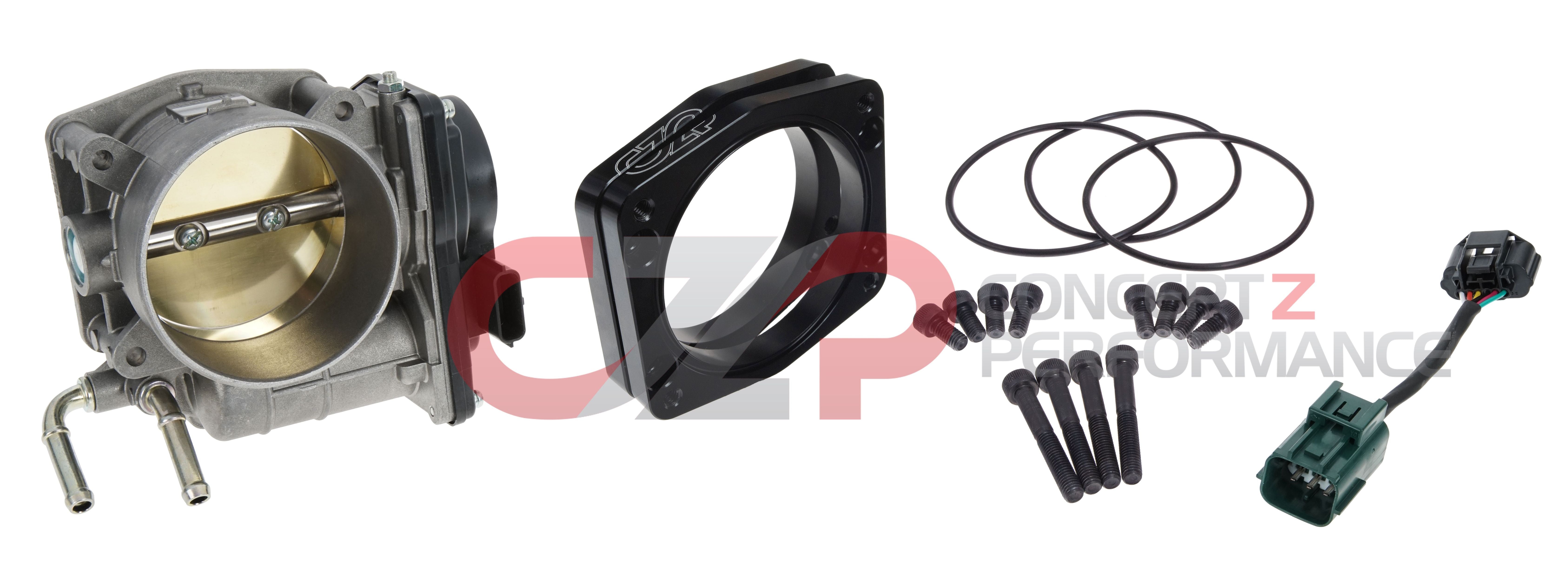 CZP 75mm Hitachi Throttle Body Straight Adapter Kit V2, VQ35DE