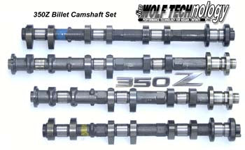 JWT Billet Camshaft Set S7, 262 Deg 11.43mm, VQ35DE RevUp