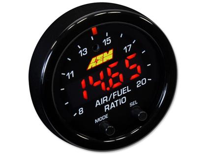 AEM 30-0334 X-Series Wideband UEGO AFR Sensor Controller Gauge with OBDII Connectivity