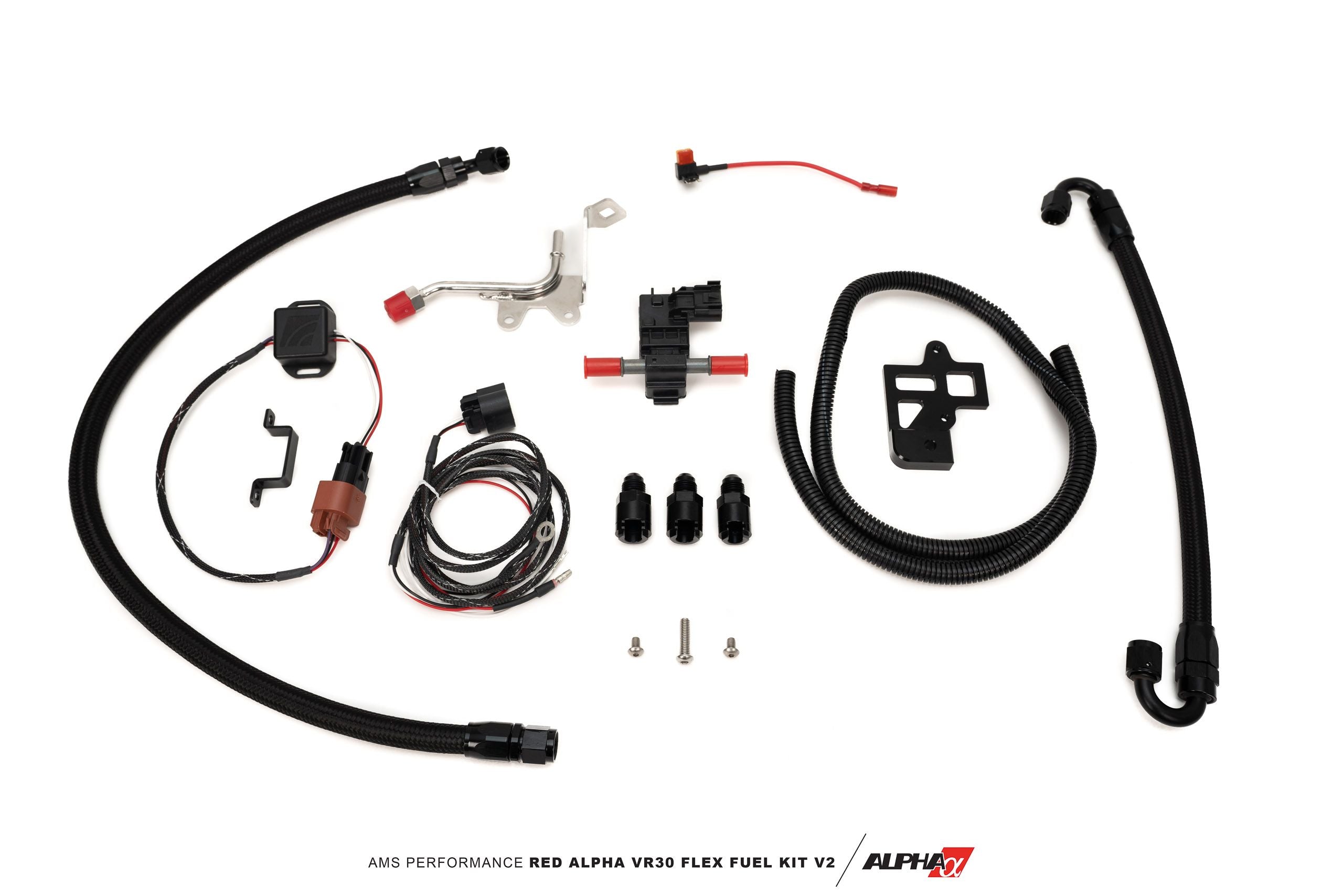 AMS PERFORMANCE Q50/Q60 RED ALPHA FLEX FUEL KIT V2 – Specialty-Z