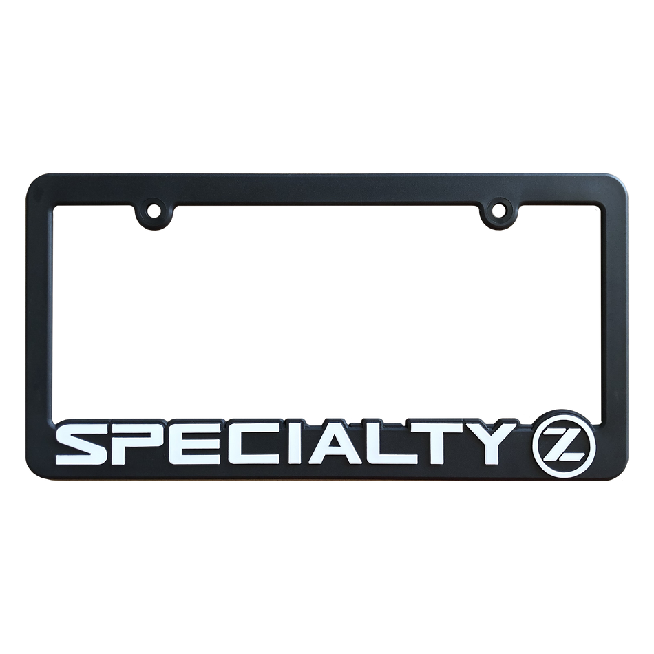 Specialty-Z License Plate Frames
