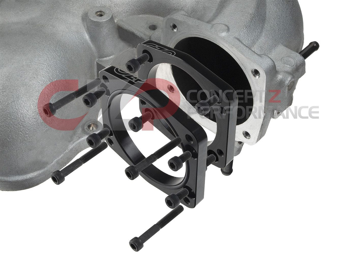 CZP 75mm Hitachi Throttle Body Straight Adapter Kit V2, VQ35DE - Nissa ...