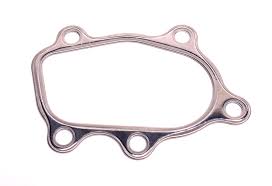 Nissan OEM Metal Turbo Turbine Outlet Gasket, 5-Bolt - 300ZX VG30DETT Z32, 240SX S13