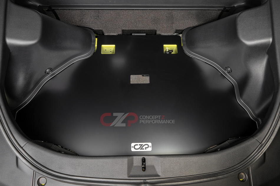 CZP Aluminum Composite Rear Spare Tire Cover Floor Board, Coupe - Nissan 370Z Z34, 2023+ Z RZ34