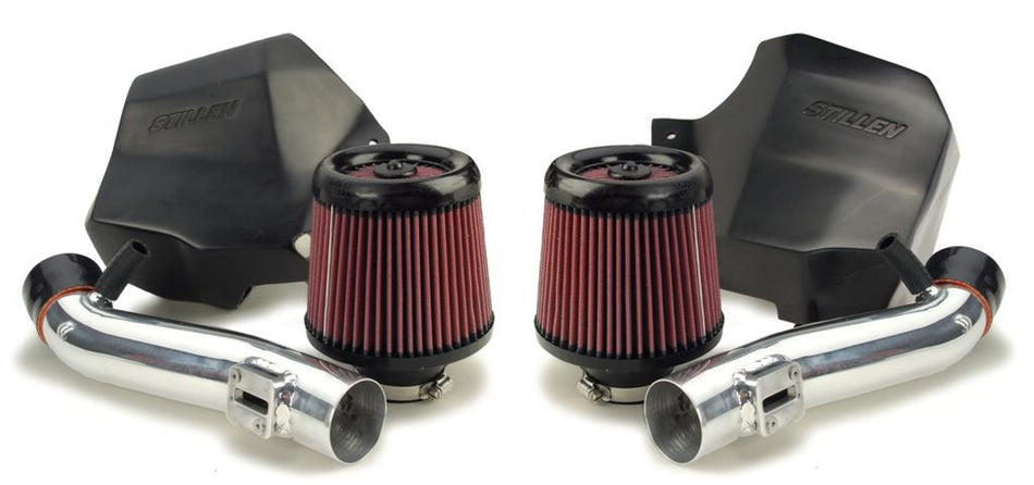 Stillen Generation 2 Twin Intake Kit Polished Long Tubes 07-08 350Z