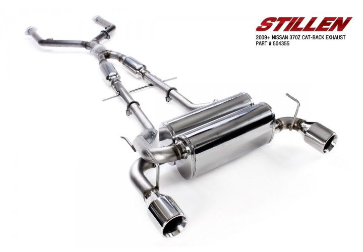 Stillen Dual Catback Exhaust System - Nissan 370Z Z34