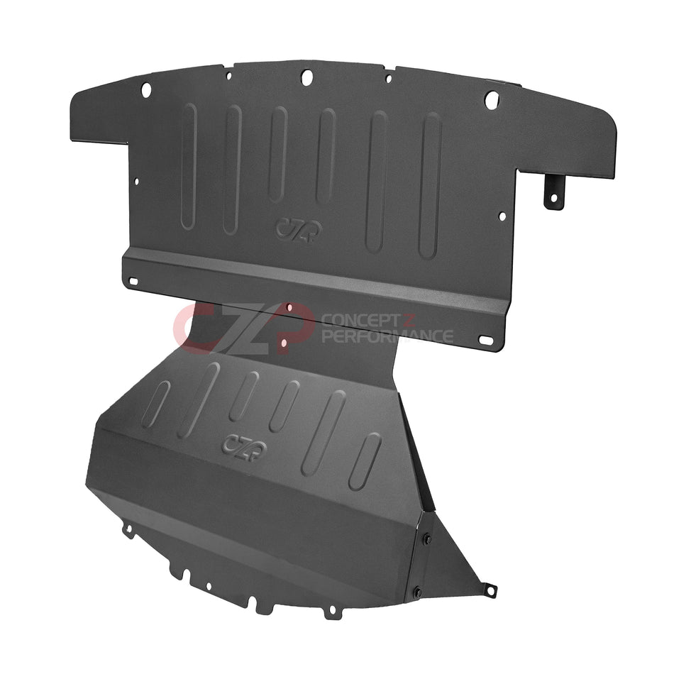 CZP Aluminum Undershroud Panel, Full Kit - Nissan 300ZX Z32