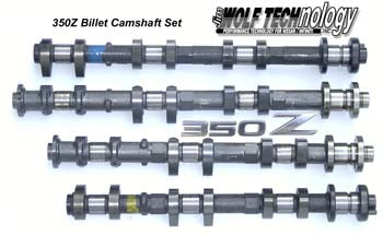 JWT Billet Camshaft Set S7, 262 Deg 11.43mm, VQ35DE RevUp - Nissan 350Z / Infiniti G35