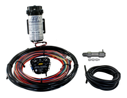 AEM 30-3302 V2 Water/Methanol Nozzle and Controller Kit, Standard Controller - Internal MAP with 35psi max, 200psi WM Pump, Jets, NO TANK INC.
