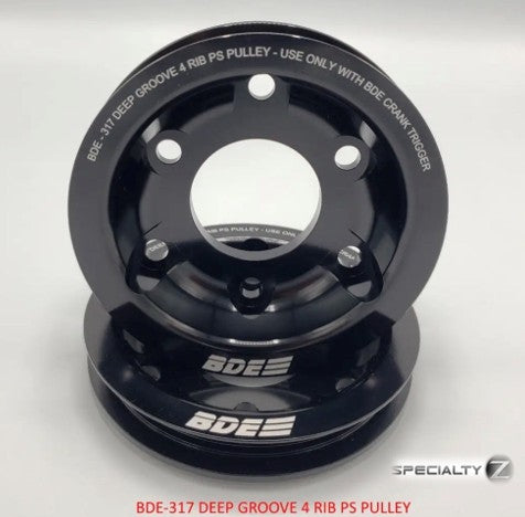 BDE - 4 RIB Power Power Steering Pulley