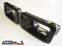 Powertrix Carbon Fiber Super Flow Fog Light Air Ducts - Nissan