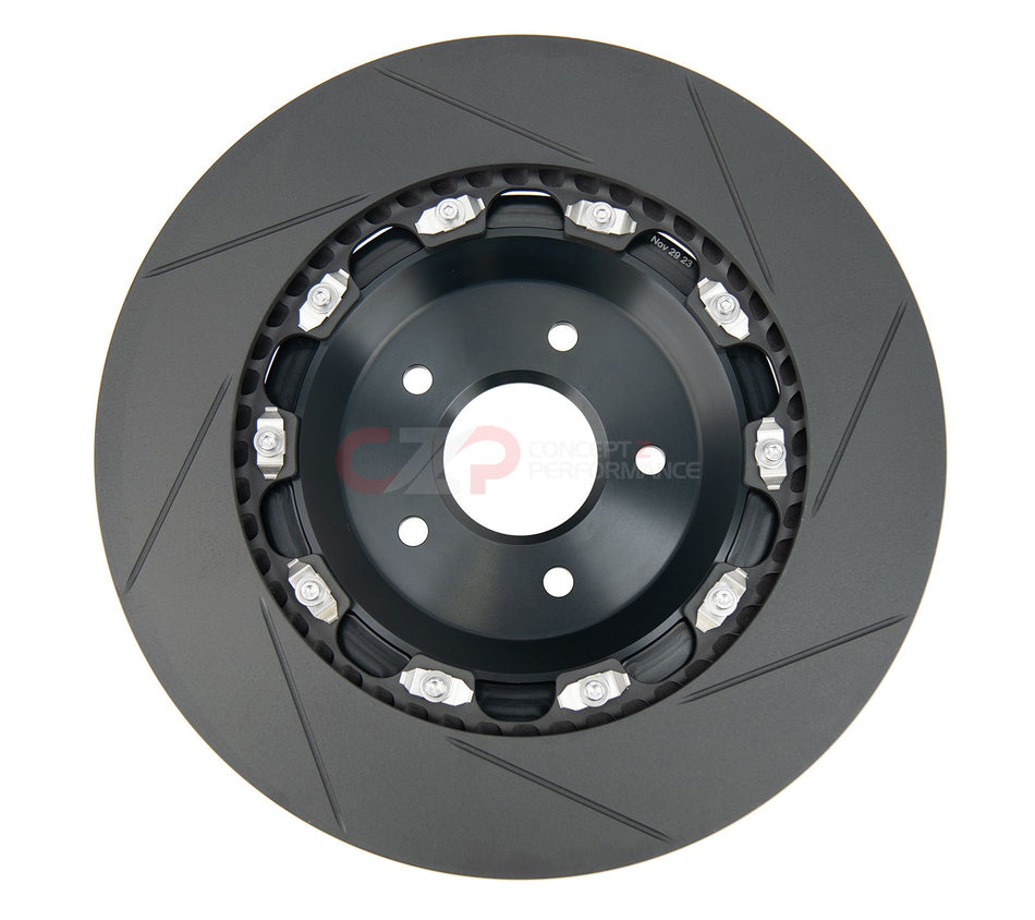 CZP By Paragon 2-piece Front Rotor Pair 355mm x 32mm, Sport Akebono - Nissan 370Z / New Z / Infiniti G37, Q50, Q60 / FX50 / QX70