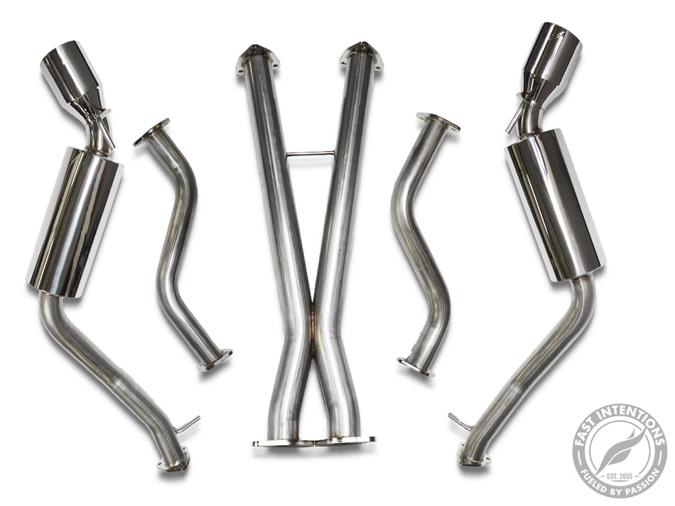 Fast Intentions 370Z TDX 2.50″ CAT BACK EXHAUST