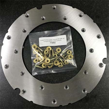 Jim Wolf Technology JWT Replacement Flywheel Friction Plate Insert - Nissan 300ZX 350Z 370Z / Infiniti G35 G37