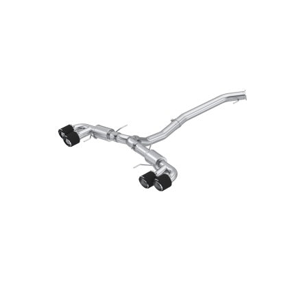 2009-2024 Nissan GT-R 3.8L V6 3.5-INCH CAT-BACK EXHAUST QUAD REAR EXIT, STREET PROFILE