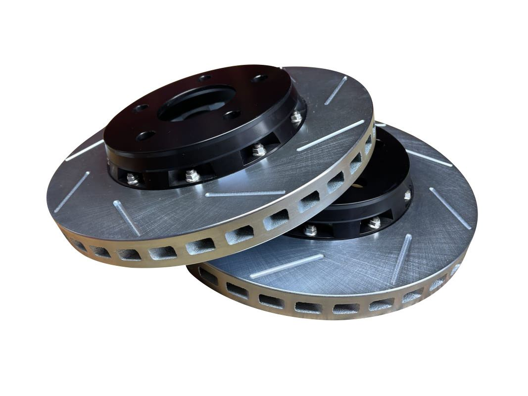 SZ Baer 2-Piece Front Brake Rotors (Slotted) Nissan 300ZX Z32 SZ Baer 2-Piece Front Brake Rotors (Slotted) Nissan 300ZX Z32