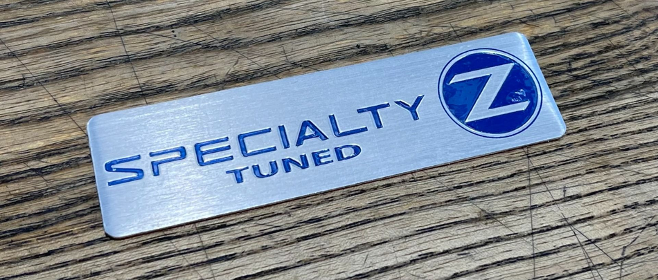 Specialty-Z Tune Embossed Logo