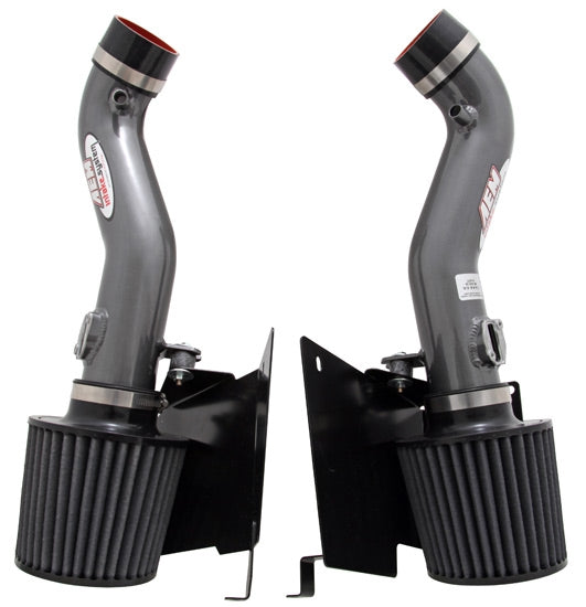 AEM 21-677C Dual Cold Air Intake System, Gunmetal Gray - Nissan 350Z 07-08 VQ35HR Z33