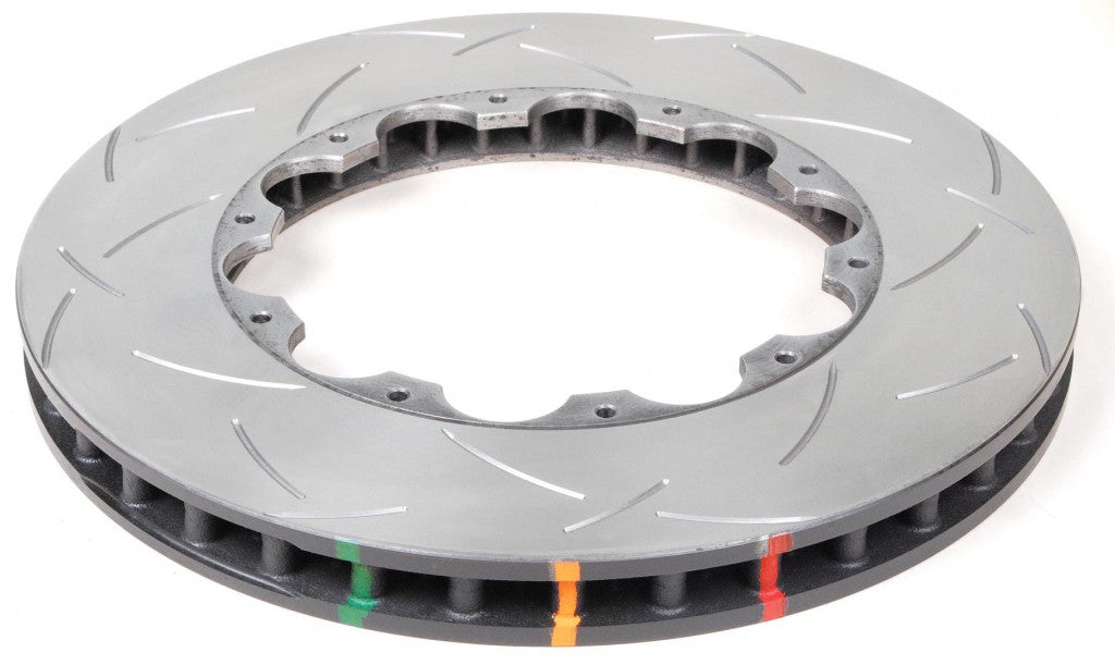 DBA GT-R 2-Piece T3 Slotted Front Brembo Replacement Rotor Disc 380x34 ...