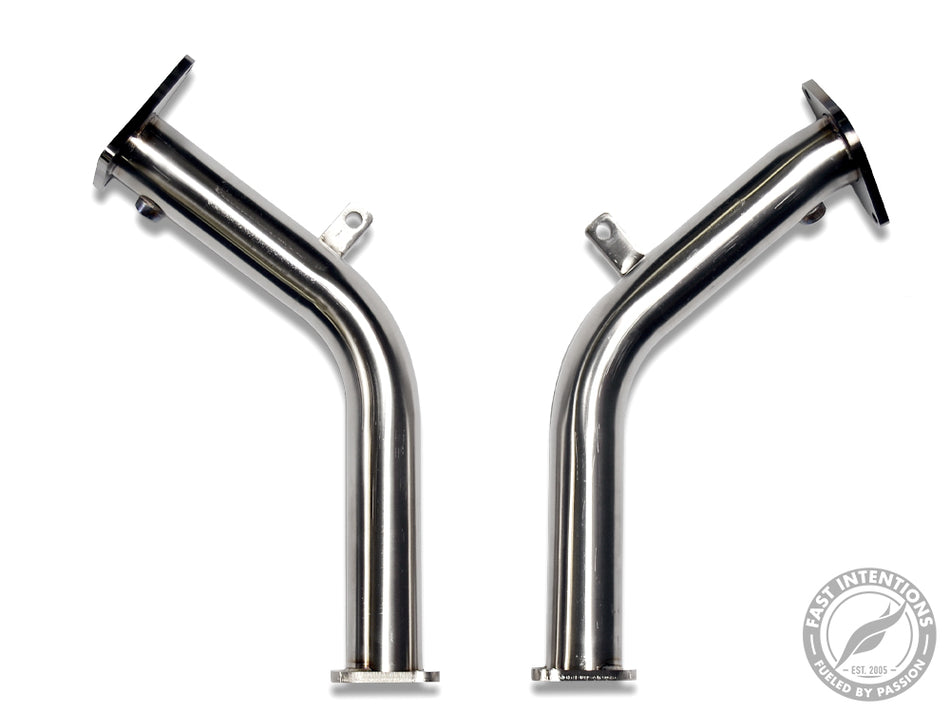 Fast Intentions Q50/Q60/Z VR30 3.0L LOWER DOWNPIPES