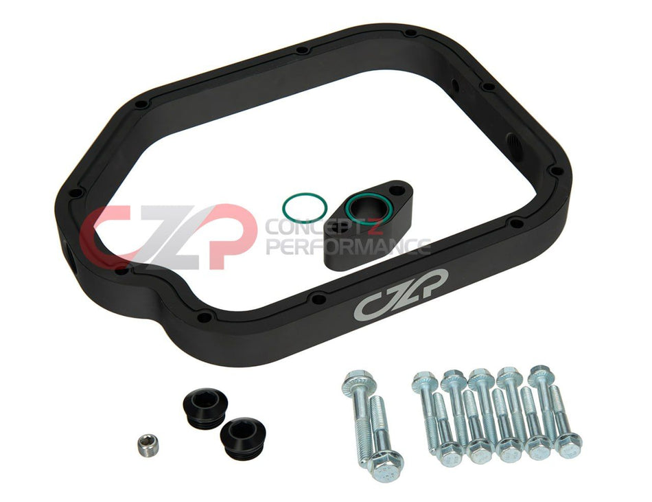 CZP Billet Aluminum Oil Pan Spacer Kit VQ35DE RWD ONLY - Nissan 350Z / Infiniti G35